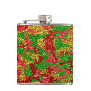 Petaca Patrón De Xmas De Oro De Haus Of Camo