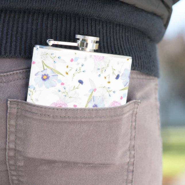 Petaca Patrón floral de bonito (In Situ)