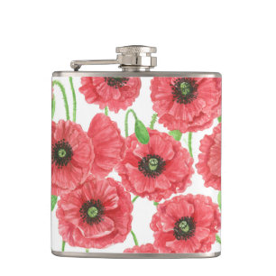 Petaca Patrón floral de cachorros acuáticos