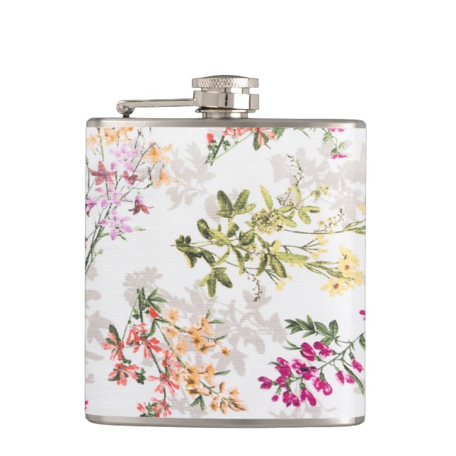 Petaca Patrón floral suave (Anverso)