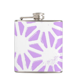 Petaca Patrón geométrico de la laguna