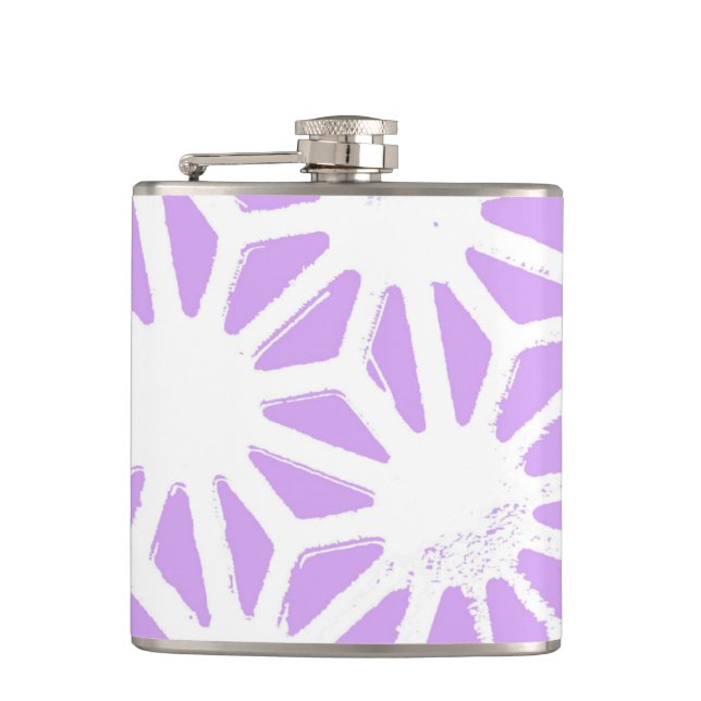 Petaca Patrón geométrico de la laguna (Anverso)