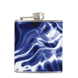 Petaca Patrón giratorio azul