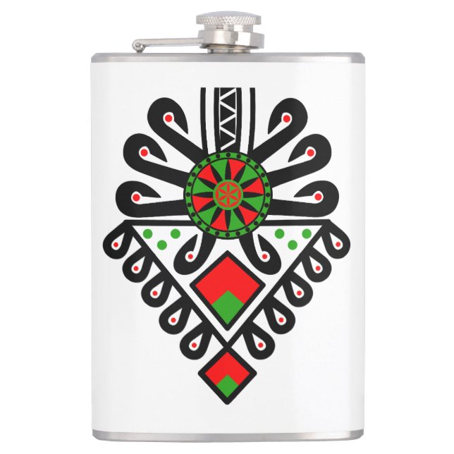 Petaca Patrón popular de los montañeses polacos - Parzeni (Anverso)