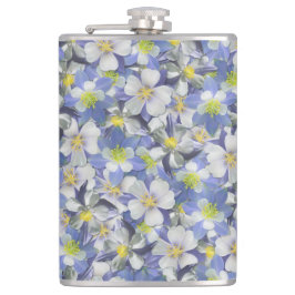 Petaca Patrón sin costura de Columbines