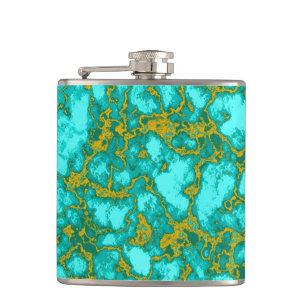 Petaca Patrón turquesa