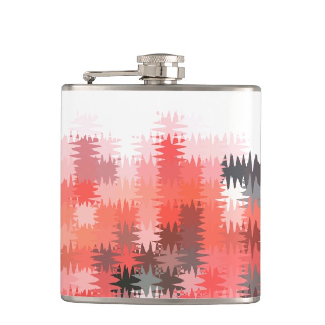 Petaca Patrón único rosado de coral (Anverso)