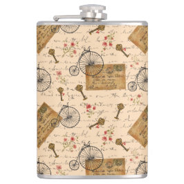 Petaca patrón vintage