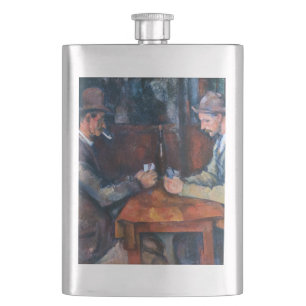 Petaca Paul Cezanne - Los jugadores de cartas