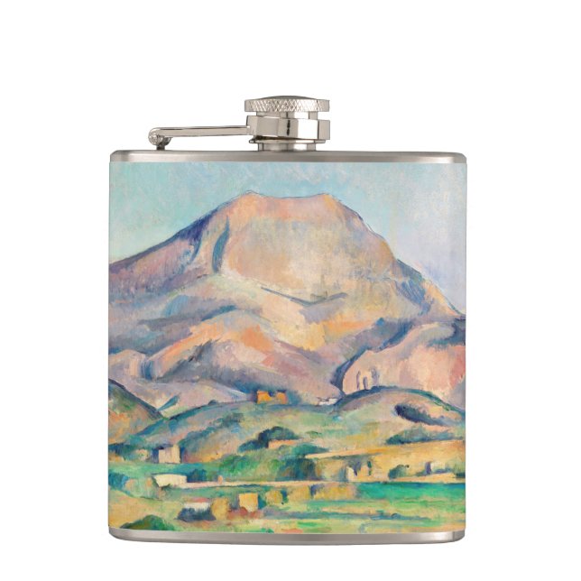 Petaca Paul Cezanne - Mont Sainte-Victoire (Anverso)