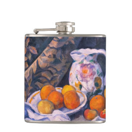 Petaca Paul Cezanne - Todavía la vida con una cortina