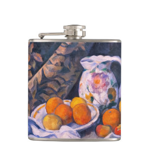 Petaca Paul Cezanne - Todavía la vida con una cortina
