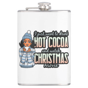 Petaca Películas de navidades y chocolate caliente Sista 