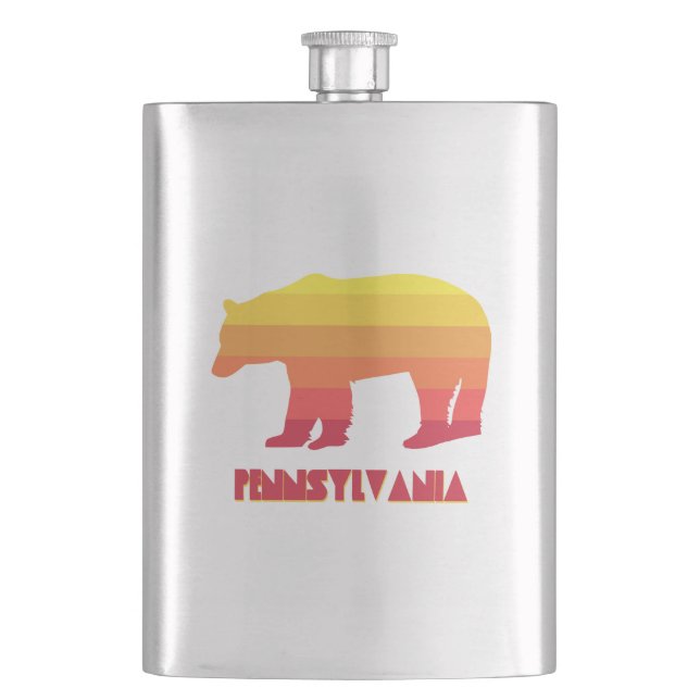 Petaca Pennsylvania Bear (Anverso)