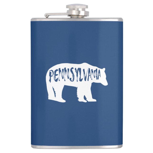 Petaca Pennsylvania Bear (Anverso)