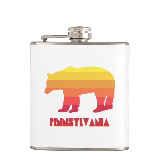 Petaca Pennsylvania Bear (Anverso)