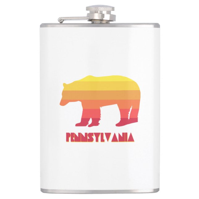 Petaca Pennsylvania Bear (Anverso)