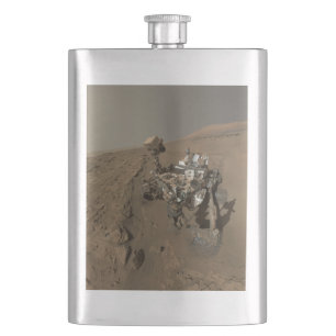 Petaca Perforación Marte Curiosidad Rojo Marciano Paisaje