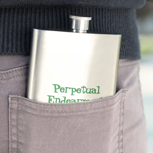Petaca Perpetual Endearment Classic Flask (In Situ)