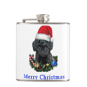 Petaca Perrito de navidad