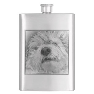Petaca Perro Coton de Tulear