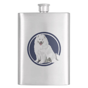 Petaca Perro samoyed