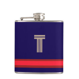 Petaca Personalice Con Su Armada Inicial + Banda Roja