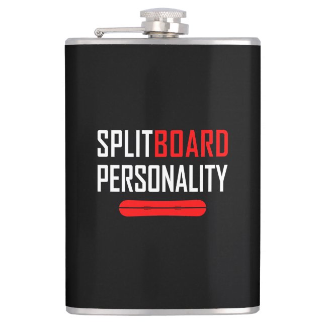 Petaca Personalidad de Splitboard (Anverso)
