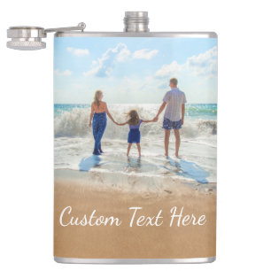 Petaca Personaliza tu regalo de frasco con foto y texto