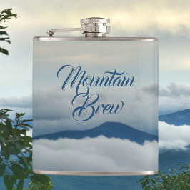 Petaca Personalizable de las montañas Blue Ridge