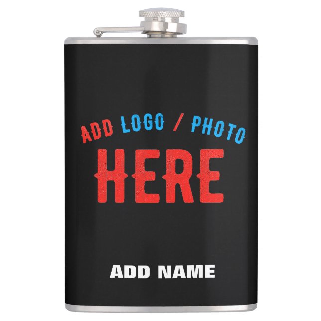 PETACA PERSONALIZABLE MODERNO ESTILO NEGRO VERIFICADO MAR (Anverso)