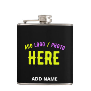PETACA PERSONALIZABLE MODERNO ESTILO NEGRO VERIFICADO MAR