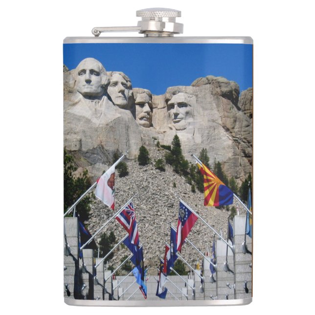 Petaca Personalizable Mt Rushmore Souvenir (Anverso)