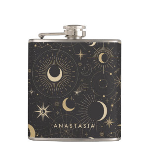 Petaca personalizada de astronomía celestial