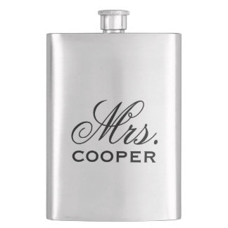 Petaca Personalizada Sra. Bride Boda Keepsake