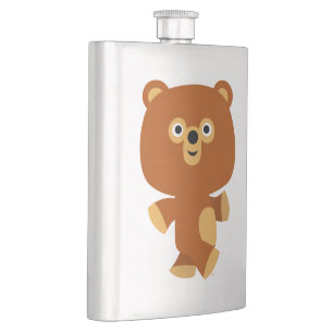 Petaca Personalizado Asserable Cubierta Clásica del Oso