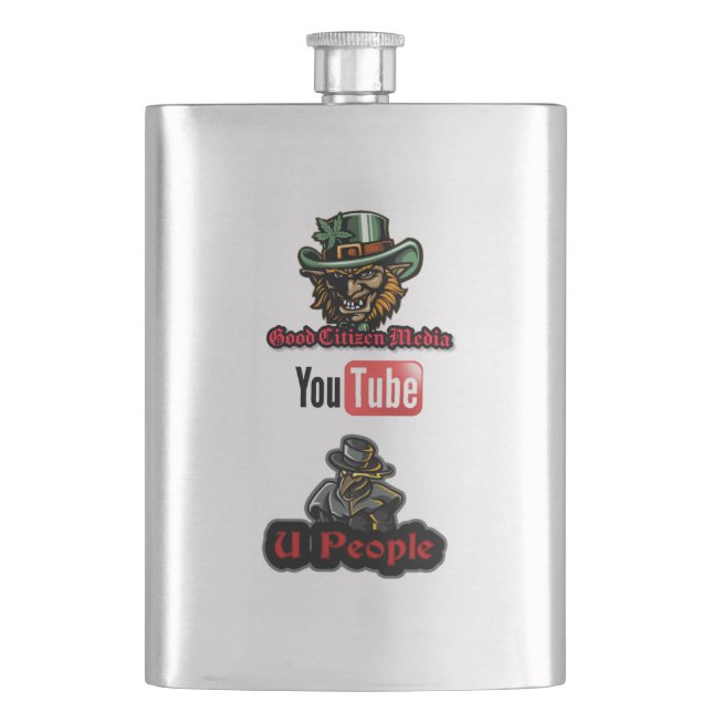 Petaca personalizado Classic Flask (Anverso)