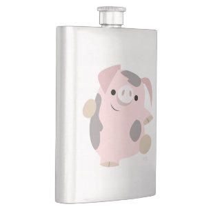 Petaca Personalizado Cuaderno Danzando Cerdo Clásico