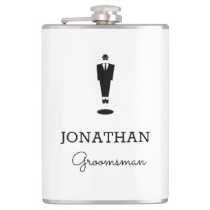 Petaca Personalizado de la fiesta de bodas de regalo de G