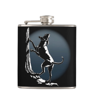 Petaca Personalizado de la máscara de perro peruano de pe