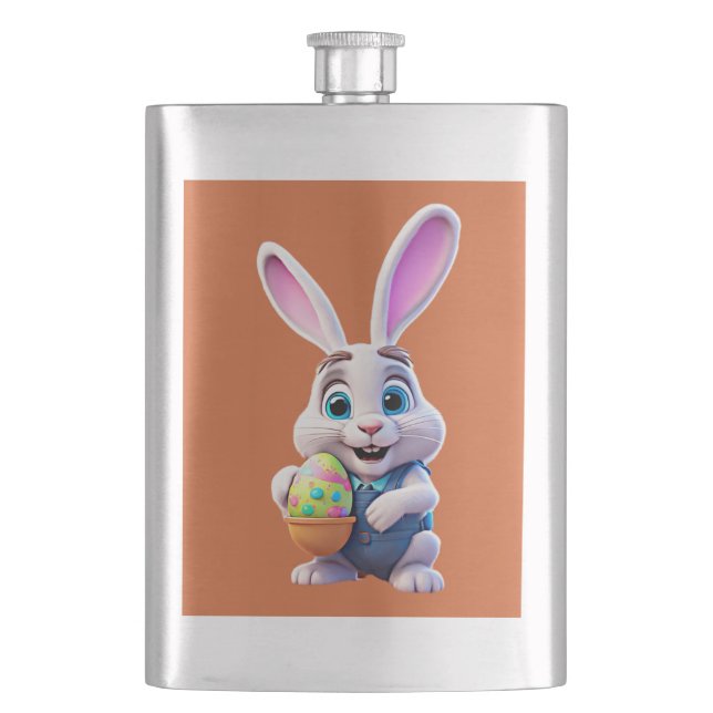 Petaca Personalizado Easter Bunny (Anverso)