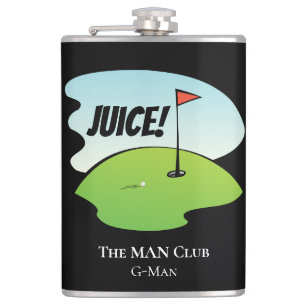 Petaca Personalizado Gracioso Jugo de Golf Celebración d