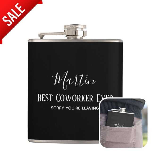 Petaca Personalizado: Jefe de Coworker deja cita graciosa (Subido por el creador)