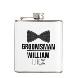 Petaca Personalizado Mejor Hombre Boda Groomsman