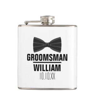 Petaca Personalizado Mejor Hombre Boda Groomsman