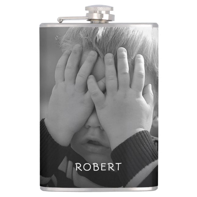 Petaca Personalizado Photo Flask (Anverso)