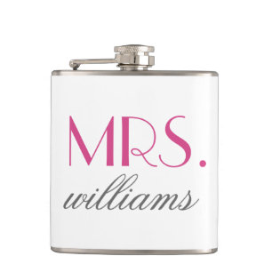 Petaca Personalizado Sra. Boda Flask   Regalos para futur