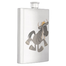 Petaca Personalizado Tap Dancing Wildebeest Classic Flask