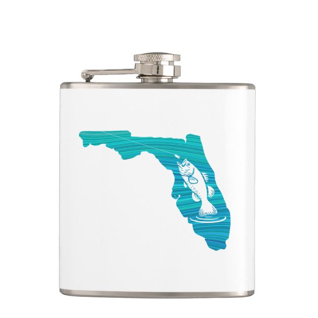 Petaca Pesca con oleada de Florida (Anverso)