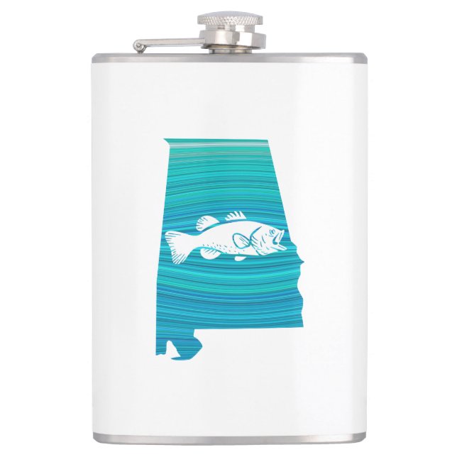 Petaca Pesca de ola de Alabama (Anverso)